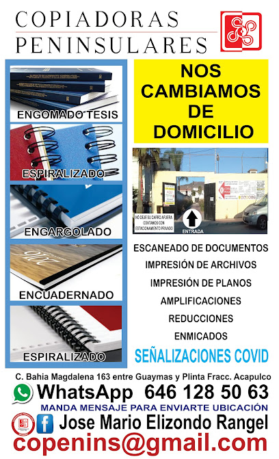 Copiadoras Peninsulares en Ensenada