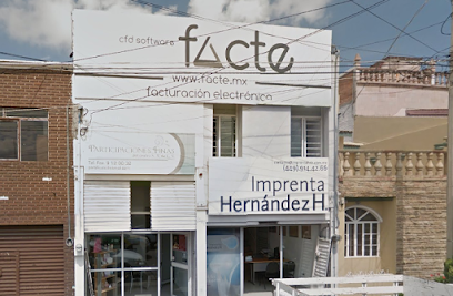 FACTE Imprenta Hernandez en Aguascalientes
