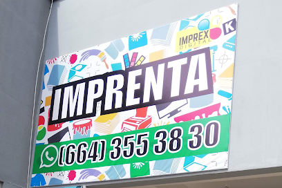 Imprenta Imprex Digital en Tijuana
