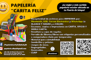 Papelería ‘Carita Feliz’ en Zihuatanejo