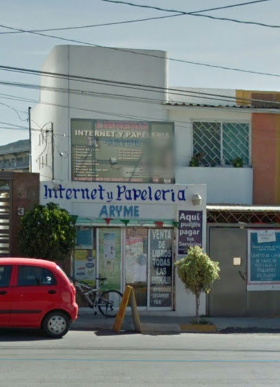 Papelería. Libreria e Internet Aryme en Corregidora