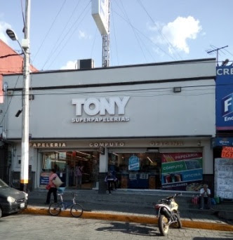 Tony Superpapelerías en Nicolás Romero
