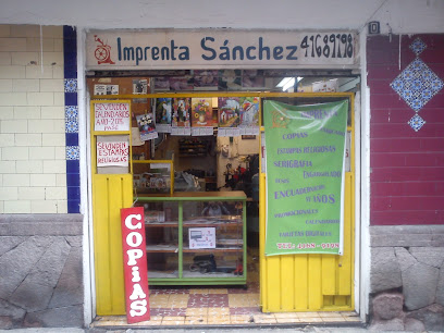 Imprenta Sánchez en Álvaro Obregón
