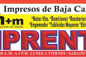Impresos M+M Multimedios de Baja California en Mexicali