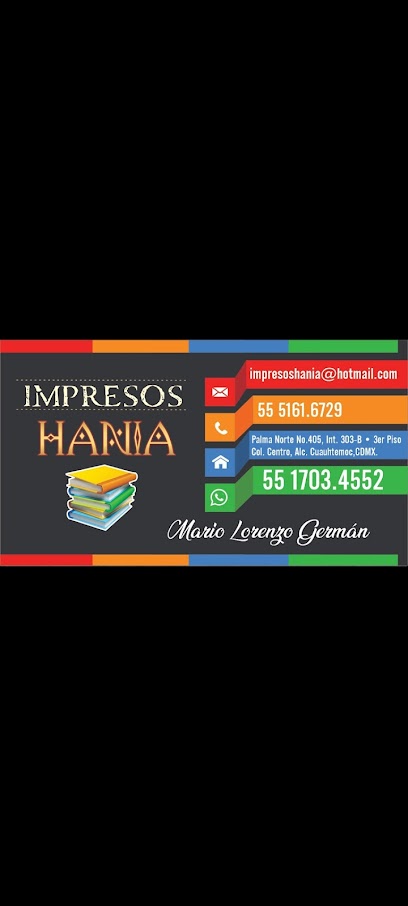 Impresos Hania en Cuauhtémoc