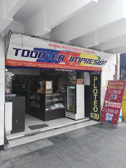 Todo en Impresión en Miguel Hidalgo