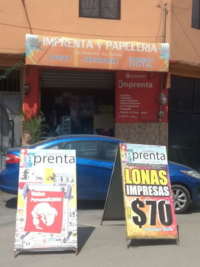Imprenta & Papelería 'Acontecer' en Ecatepec de Morelos