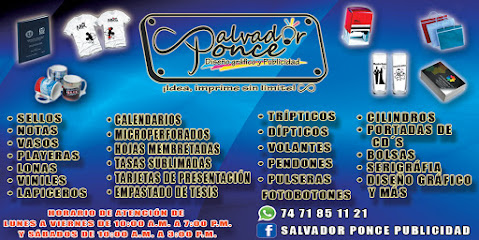 Salvador Ponce Publicidad en Chilpancingo