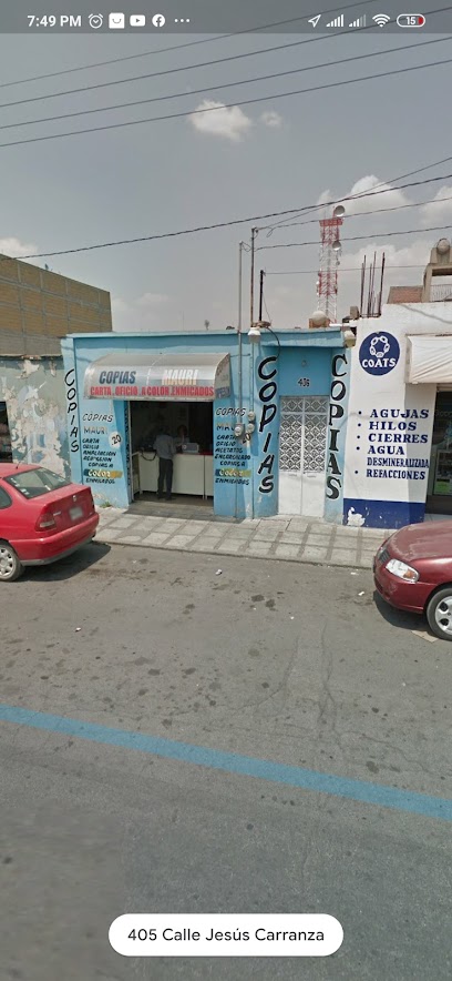 Copias Mauri en Apizaco