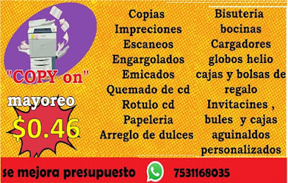 Fotocopiadora Copyon en Lázaro Cárdenas