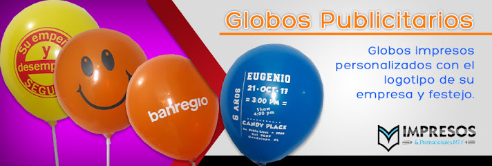 Globos Impresos Publicitarios en General Escobedo