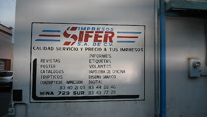 Impresos Sifer en Monterrey