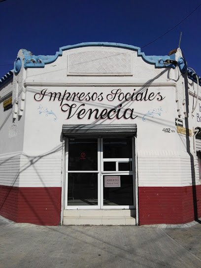 Impresos Sociales Venecia en Monterrey