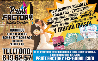 Print Factory en Matamoros