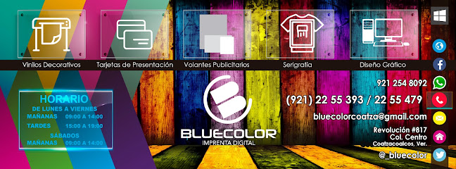 Bluecolor Imprenta Digital en Coatzacoalcos