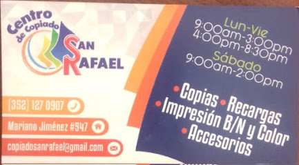 Centro de Copiado San Rafael en La Piedad