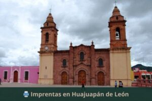 Imprentas en Huajuapan de León