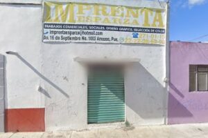 Imprenta Esparza (Alquiladora Dipau) en Amozoc