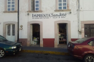 Imprenta San José en Zacatecas