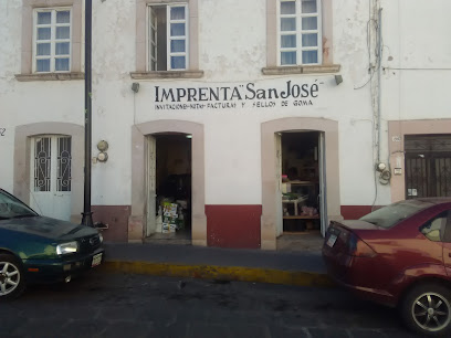Imprenta San José en Zacatecas