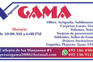 Impresos Gama en Guadalupe