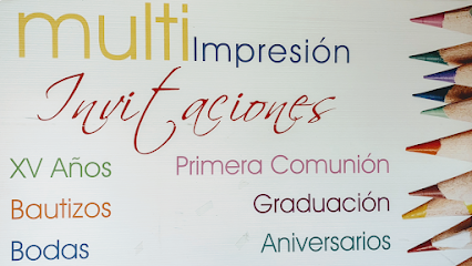 Multi-Impresión Invitaciones en San Luis de la Paz