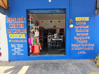 Papelería y Centro de Copiado Gisscarl en Coatzacoalcos