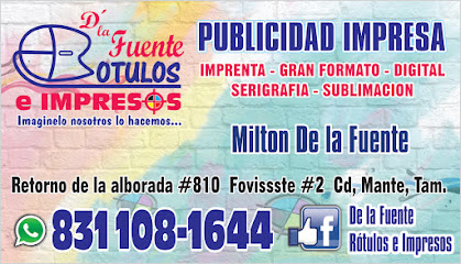 De La Fuente Rótulos e Impresos en Cd. Mante