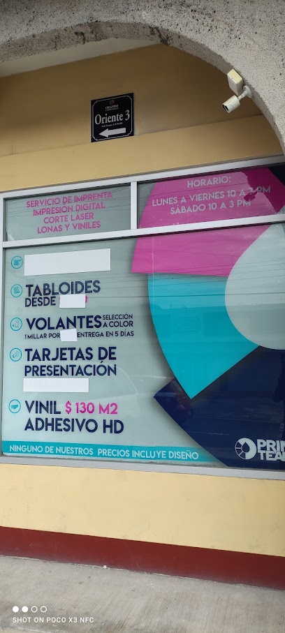 Print Team en Orizaba
