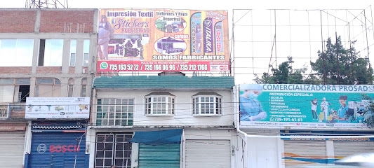 Stickers Publicidad Textil en Cuautla