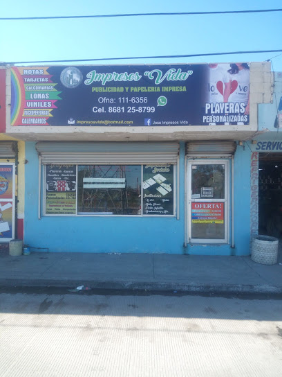 Impresos Vida en Matamoros